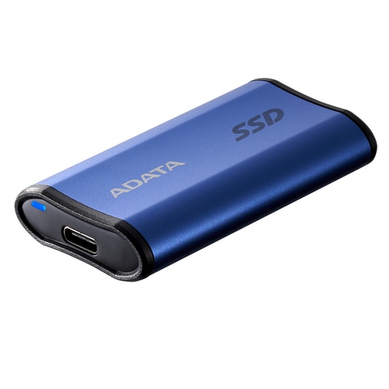 Adata SE880 500GB Taşınabilir SSD (AELI-SE880-500GCBU) - USB 3.2 Gen 2x2, 2000/2000MB/s Okuma Yazma, Tip-C Mavi