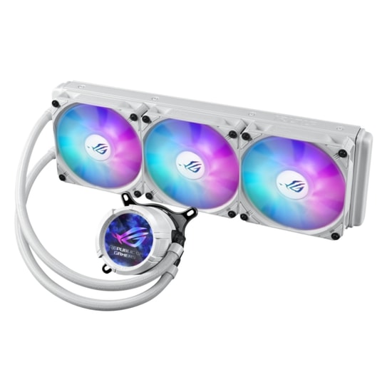 Asus ROG STRIX LC III 360 ARGB LCD Beyaz İşlemci Sıvı Soğutucu - 360mm Radyatör, 2.1 IPS LCD, 6 Yıl Garanti