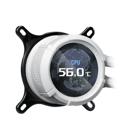 Asus ROG STRIX LC III 360 ARGB LCD Beyaz İşlemci Sıvı Soğutucu - 360mm Radyatör, 2.1 IPS LCD, 6 Yıl Garanti