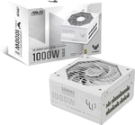 Asus TUF-GAMING-1000G-WH-GOLD 1000W 80+ Gold Güç Kaynağı - Tam Modüler, ATX 3.0, 135mm Fan, Beyaz, 10 Yıl Garanti