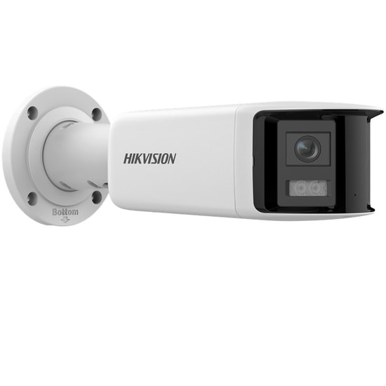 Hikvision DS-2CD2T67G2P-LSU/SL 6MP IP Bullet Kamera - 180 Panoramik, ColorVu, 40m Gece Görüş, Sesli ve Işıklı Alarm