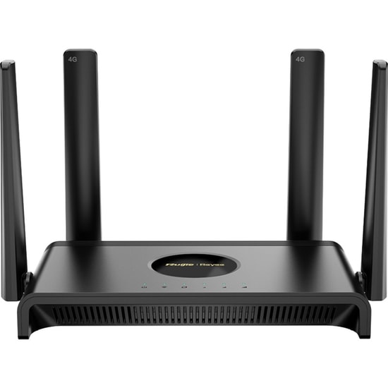 Ruijie Reyee RG-EW300T 4G LTE Sim Kart Destekli Router - 300Mbps, 2.4GHz WiFi 4, 4 Port, 4x Anten, Masaüstü