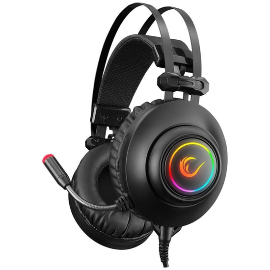 Rampage RM-K1 PULSAR Siyah 7.1 Surround RGB Gaming Kulaklık (RM-K1-SIYAH) - USB, Titreşim, 220cm Kablo, Mikrofonlu