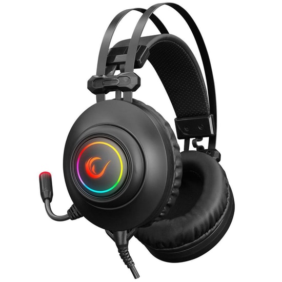 Rampage RM-K1 PULSAR Siyah 7.1 Surround RGB Gaming Kulaklık (RM-K1-SIYAH) - USB, Titreşim, 220cm Kablo, Mikrofonlu