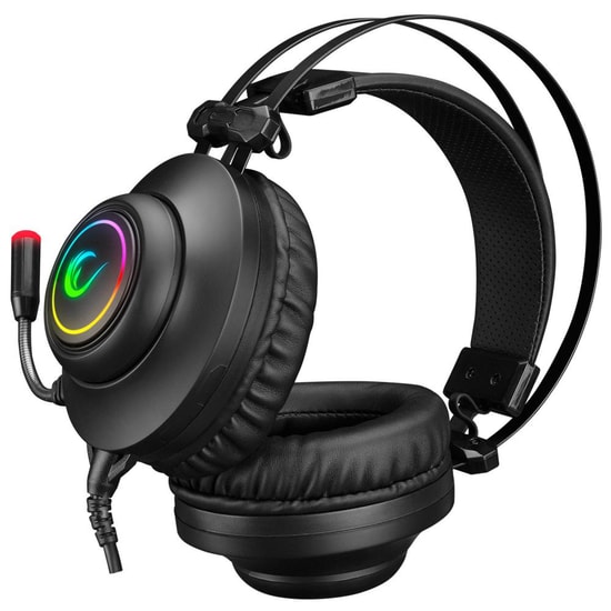 Rampage RM-K1 PULSAR Siyah 7.1 Surround RGB Gaming Kulaklık (RM-K1-SIYAH) - USB, Titreşim, 220cm Kablo, Mikrofonlu