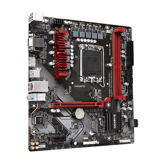 Gigabyte B760M-GAMING-DDR4 Anakart - LGA1700, DDR4 5333MHz, 2x M.2, PCIe 4.0, USB 3.2, 2.5GbE LAN, MicroATX