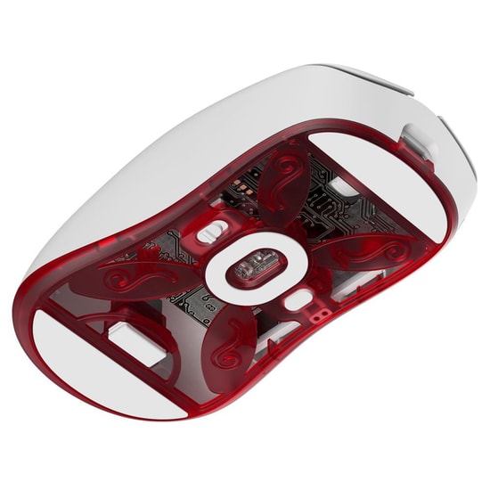 Rampage Tilion Beyaz Kablosuz Oyuncu Mouse (Tilion-B) - 24000 DPI, Pixart 3311 Sensör, 500mAh Pil, 6 Tuş