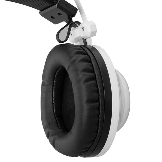 Rampage RM-K1 PULSAR Beyaz 7.1 Surround RGB Gaming Kulaklık (RM-K1-BEYAZ) - USB, Titreşim, 220cm Kablo, Mikrofonlu