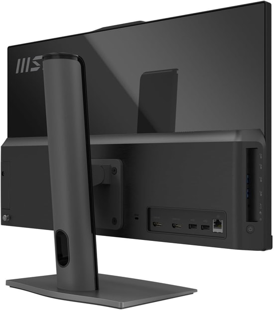 MSI Modern AM242P 23.8" FHD AIO PC (1M-2088XEU) - Intel Core 5 120U, 16GB DDR5, 512GB SSD, FreeDOS, Siyah PC