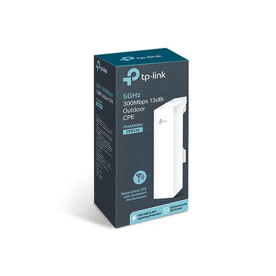 TP-Link CPE510 5GHz 300Mbps 13dBi Dış Ortam Kablosuz Access Point - Yüksek Performanslı, Uzun Menzilli 