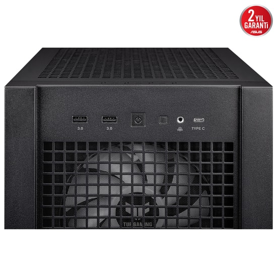 Asus TUF GAMING GT302 SIYAH E-ATX Oyuncu Kasası - 360mm Radyatör, 407mm GPU, 4x140mm ARGB Fan, Temperli Cam Mesh