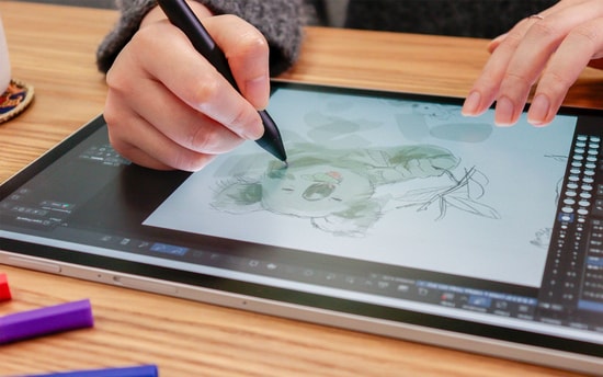 Wacom Art Pen 2 ACP70000DZ Grafik Tablet Kalemi - 8192 Basınç Seviyesi, Kablosuz Bağlantı, Ergonomik Siyah Tasarım