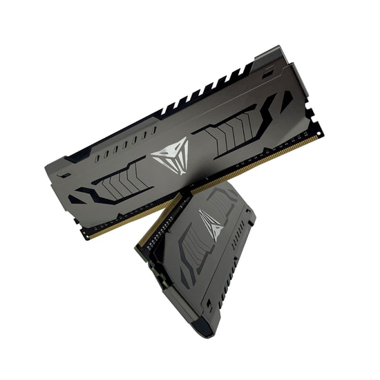 Patriot Viper Steel 32GB (2x16GB) 3200MHz DDR4 Ram PVS432G320C6K - CL16, 1.35V, Alüminyum Soğutucu Gaming Bellek Kit