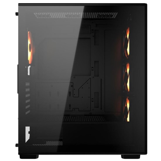 Cougar MX220 CGR-2AC8B-RGB 650W 80+ Mid Tower Siyah Oyuncu Kasası - 4x ARGB Fan, Temperli Cam, USB 3.2, Type-C