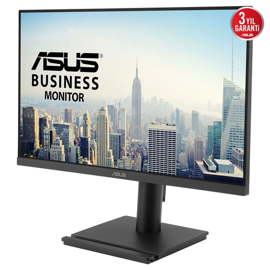 Asus VA249QGSE 23.8" Full HD 120Hz 1ms Pivot IPS Monitör - DP, HDMI, VGA, Hoparlör, Vesa, Flicker-Free, 300nit Parlaklık