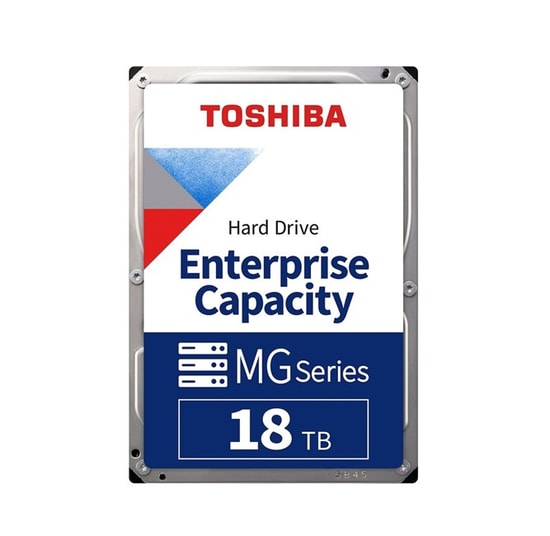 Toshiba MG11ACA18TE 18TB 7200RPM 3.5" SATA3 Enterprise HDD - 1024MB Cache, 7/24 Güvenlik, 6Gb/s Kurumsal Disk