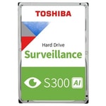 Toshiba S300 AI 18TB Güvenlik Diski (MG11ACA18TE-V) - 3.5" SATA3, 7200RPM, 1024MB Cache, 7/24 Kayıt ve Video Yazılımı