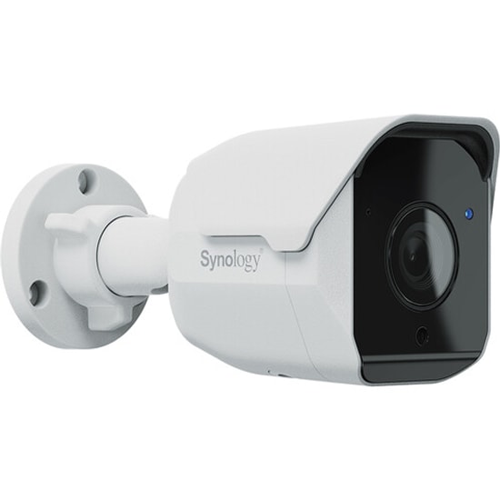 Synology BC510 5MP Bullet Güvenlik Kamerası - 2.8mm Lens, IP67 Hava ve IK10 Darbe Dayanımı, 30m Gece Görüşü, PoE