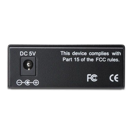 Digitus DN-82020-1 Medya Dönüştürücü - 10/100TX to 100FX, Multimode (SC), 1310nm, 2km'ye Kadar Veri İletimi