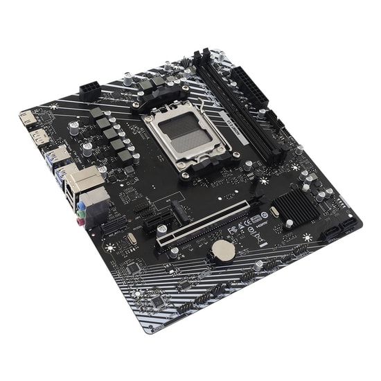 Biostar A620MT-E 2.0 AM5 DDR5 Anakart - 8000MHz (OC), HDMI, DP, M.2, 128GB RAM, WiFi Kart Desteği, mATX