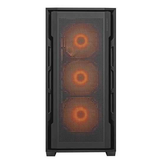 Cougar Uniface RGB CGR-5C78B-RGB 750W 80+ Mid Tower Siyah Oyuncu Kasası - E-ATX, 4x RGB Fan, Type-C, Temperli Cam