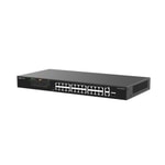 Ruijie Reyee RG-ES126FGS-P 24 Port 10/100 PoE Switch - 2x Gigabit RJ45, 1x Gigabit SFP Uplink, 380W Rackmount