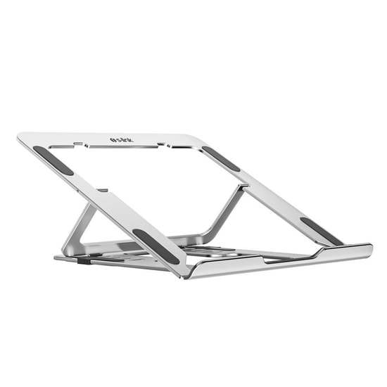 S-Link SL-AL11 Gümüş Alüminyum Katlanabilir Laptop Standı - 6 Açılı Ayarlanabilir, Kaymaz Yüzey, Portatif Tasarım