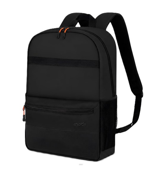 Mack MCE-1622 Line 16" Siyah Laptop Sırt Çantası - MCE-1622-16/17.3-SIYAH, Su Geçirmez, Ergonomik ve Dayanıklı Tasarım