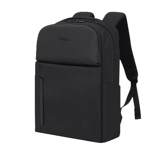 Mack MCE-1722 Code Eco 16" Siyah Laptop Sırt Çantası - Geri Dönüştürülmüş Kumaş, Su İtici, Yüksek Kalite Fermuar