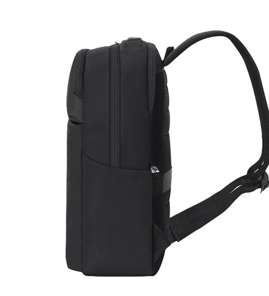 Mack MCE-1722 Code Eco 16" Siyah Laptop Sırt Çantası - Geri Dönüştürülmüş Kumaş, Su İtici, Yüksek Kalite Fermuar
