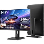 KTC H25T7-3 24.5" 180Hz 1ms FHD IPS Oyuncu Monitörü - 1920x1080, 350cd, HDR10, HDMI, DisplayPort, FreeSync, G-Sync