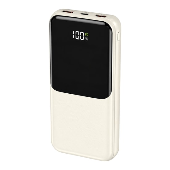 Swiss Power SP-27 Beyaz 10000 mAh 22.5W Taşınabilir Powerbank - Hızlı Şarj Desteği, Led Göstergeli, Beyaz Renk