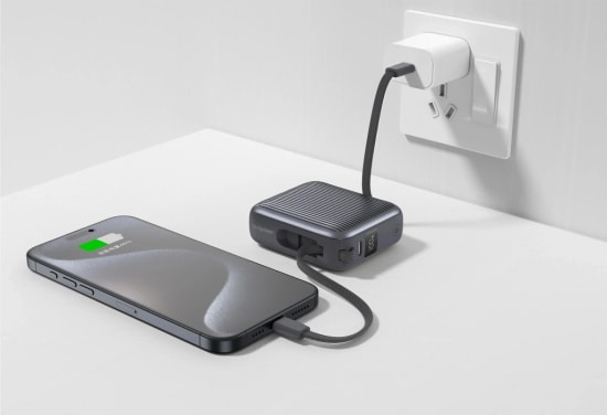 RealPower PB10KGR-SIYAH 10000 mAh 22.5W Taşınabilir Powerbank - Hızlı Şarj Desteği, Led Göstergeli, Siyah Renk