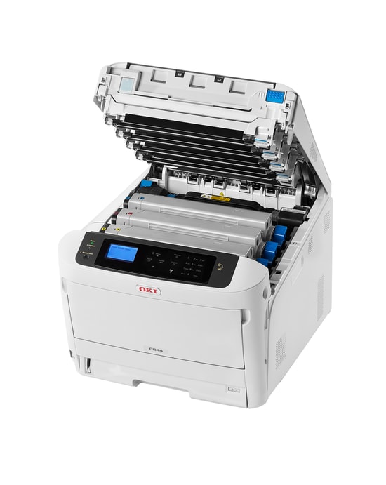 OKI 47074324 C844DN A3/A4 Tek Fonksiyonlu Renkli Lazer Yazıcı - 36ppm A4, 20ppm A3, Dubleks, Ethernet Bağlantı