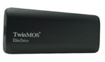 TwinMOS EliteDrive 1TB Siyah Taşınabilir SSD (PSSDGGBMED32) - USB 3.2 Type-C, 450MB/410MBs Hızlı Harici SSD
