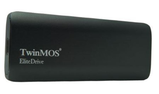 TwinMOS EliteDrive 1TB Siyah Taşınabilir SSD (PSSDGGBMED32) - USB 3.2 Type-C, 450MB/410MBs Hızlı Harici SSD