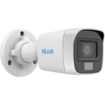 HiLook THC-B129-LPS 2MP ColorVu Analog Bullet Kamera - 2.8mm Sabit Lens, 20m Gece Görüş, Dahili Mikrofon, IP66 Koruma