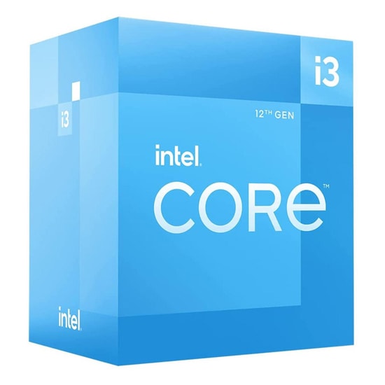 Intel Core i3-12100 3.3 GHz 4 Çekirdek LGA1700 Kutulu İşlemci (BX8071512100) - 12.Nesil, 12MB Önbellek, Fanlı Box