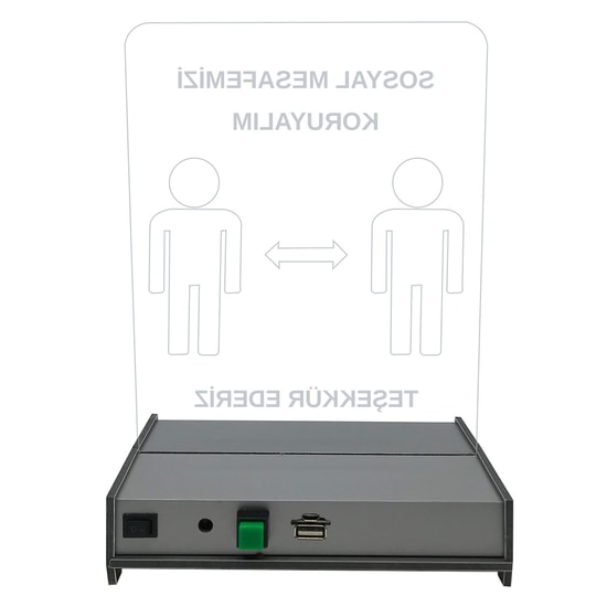 Nettech NT-82365 Masaüstü Mesafe Ölçer - Hassas Ölçüm, USB Bağlantılı, Kompakt Tasarım