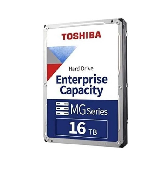 Toshiba MG11ACA16TE 16TB 7200RPM 3.5" Enterprise HDD - 1024MB Cache, SATA3 6Gb/s, 7/24 Güvenlik, Kurumsal Disk