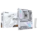 Gigabyte X870E Aorus Pro X ICE AM5 DDR5 9000MHz(OC) ATX Anakart - Wi-Fi 7, USB4, 4xM.2, PCIe 5.0, X870E-AORUS-PRO-X-ICE