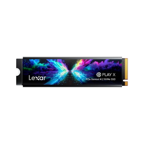 Lexar PLAY X 1TB PCIe Gen4x4 NVMe M.2 SSD (LNMPLYX001T-RNNNG) - 7200MB/s Okuma, 4500MB/s Yazma, PS5 Uyumlu M.2 2280