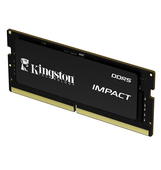 Kingston Fury Impact 32GB 4800MHz DDR5 SODIMM CL38 RAM (KF548S38IB/32) - Notebook Uyumlu Yüksek Performans Belleği