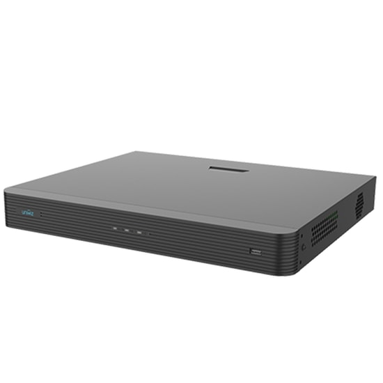 Uniwiz NVR-216S2-P16 16 Kanal 4K PoE NVR Kayıt Cihazı - Ultra 265, 160Mbps, 2x10TB HDD Desteği, HDMI, VGA, USB