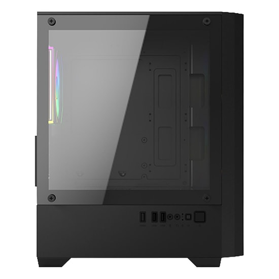 Frisby FC-8980G-550W Mid Tower Gaming Kasa - 4x12cm ARGB Fan, Temperli Cam, Micro-ATX, 1x3.5, 1x2.5 Disk Yuvası