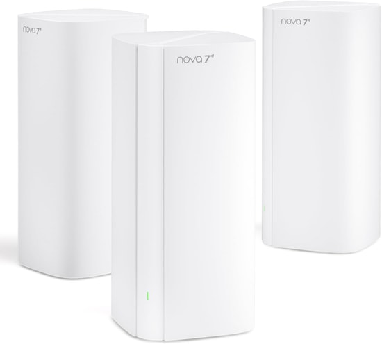 Tenda ME6PRO-3-PACK BE5100 Wi-Fi 7 Mesh Sistemi - BE5100, Dual Band, 5011 Mbps, NFC, 3'lü Paket Access Point Router