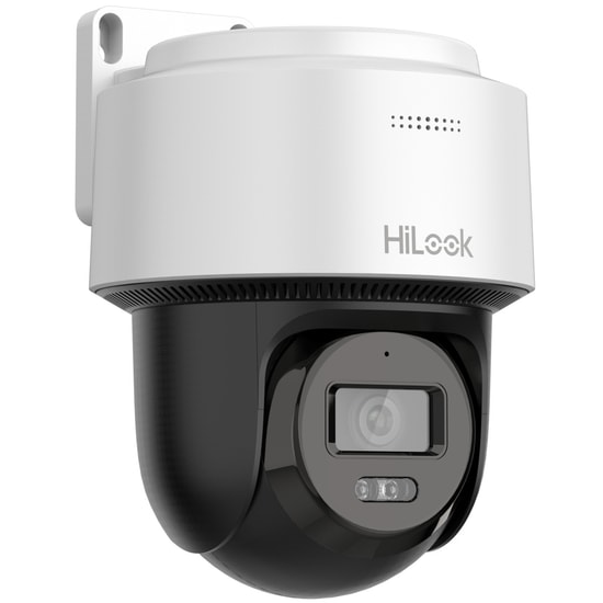 HiLook PTZ-N2C400M-DE(B) 4MP Mini PTZ IP Kamera - 2.8mm Lens, Akıllı Çift Işık, Çift Yönlü Ses, Pan-Tilt, H.265+