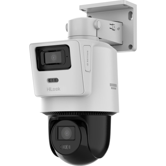 HiLook PTZ-N2D400M-DE/14 4MP Mini PTZ IP Kamera - Çift Lens (2.8+8mm), Akıllı Hibrit Gece Görüşü, Çift Yönlü Ses