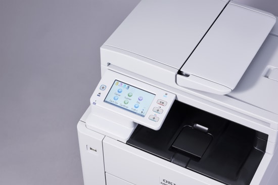OKI 9006252 MC554DN A4 Çok Fonksiyonlu Renkli Lazer Yazıcı - 32ppm, Tarayıcı, Fotokopi, Faks, Otomatik Dubleks