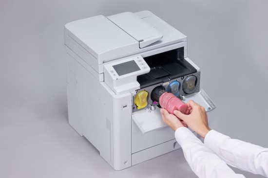 OKI 9006252 MC554DN A4 Çok Fonksiyonlu Renkli Lazer Yazıcı - 32ppm, Tarayıcı, Fotokopi, Faks, Otomatik Dubleks